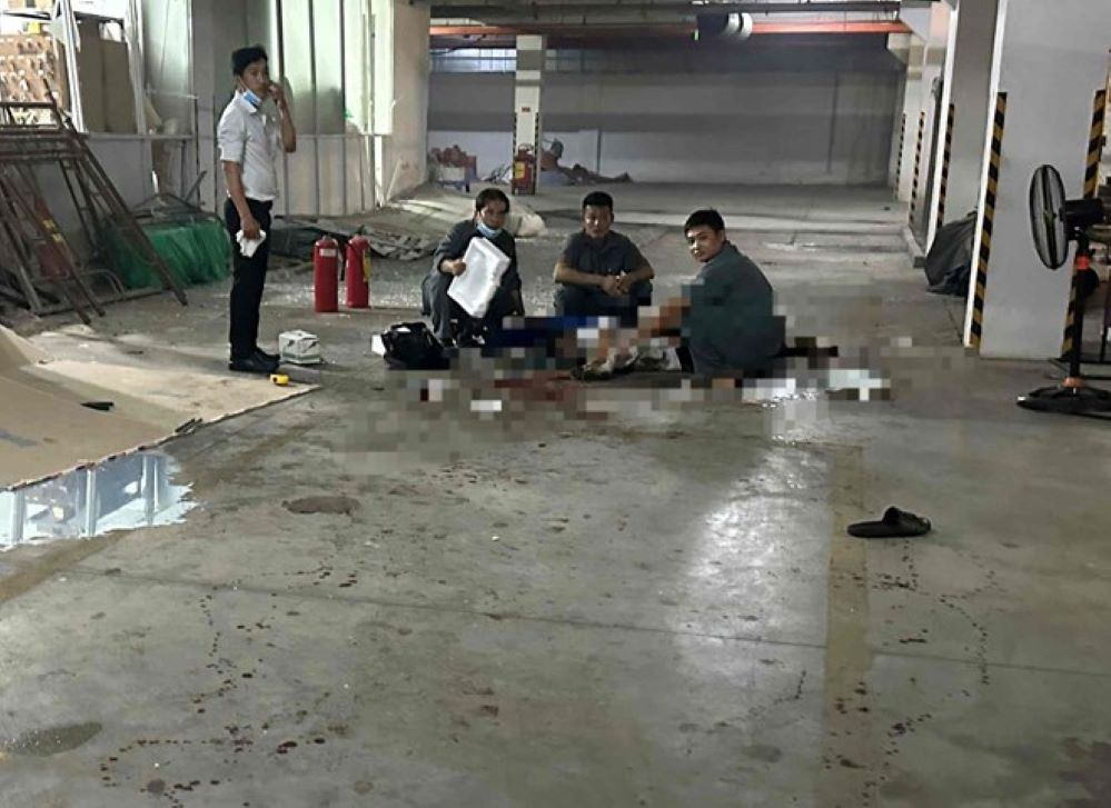 Nổ lớn dưới hầm tòa chung cư tại Bình Dương